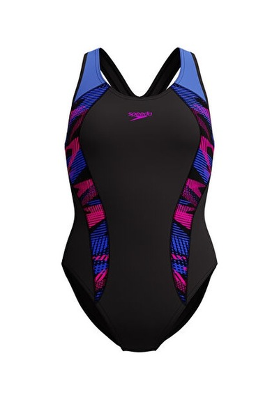 Speedo Speedo Plmt Pt Lnbk Af Black Kadın Yüzme Mayosu 8-00305418177 Siyah Siyah