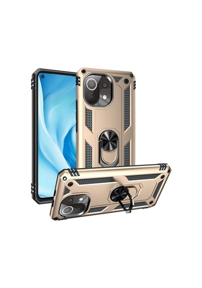 Xiaomi Mi 11 Lite Kılıf Sofya Yüzüklü Silikon Kapak