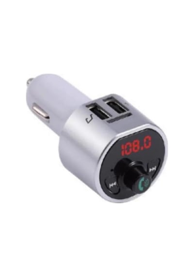 G10 Pd Şarj Özellikli Dijital Göstergeli Bluetooth Fm Transmitter Gümüş