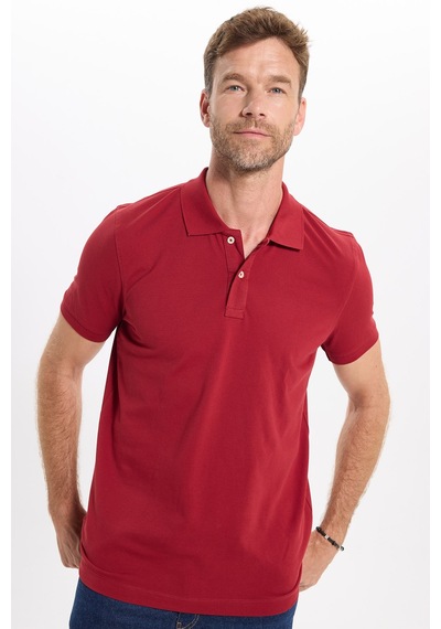 Tudors Erkek Slim Fit Dar Kesim Premium Seri %100 Pamuk Yumuşak Dokulu Merserize Bordo Polo Yaka Tişört-50940 Tudors Erkek Slim Fit Dar Kesim Premium Seri %100 Pamuk Yumuşak Dokulu Merserize Bordo Polo Yaka Tişört-50940