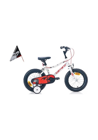 Carraro Red Eagle Erkek Çocuk Bisikleti 230h V 14 Jant Beyaz Kırmızı Çok Renkli