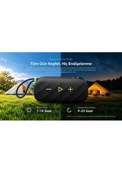 Oraimo Bluetooth Hoparlör Obs-680 Graphıte Black