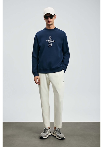 Lufian Simba Lacivert Erkek Sweatshirt 112030175 Lacivert