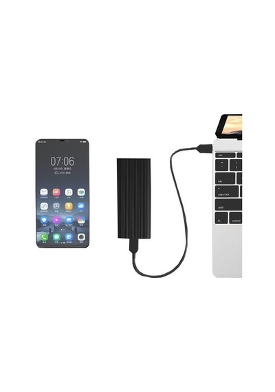 Codegen M2 Type-c Cdg-ssd-10bc Pcıe Nvme M2 Alüminyum Harddisk Kutusu Siyah-211647