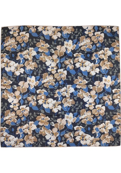 Mim Eşarp - Emproyal Proline Eşarp 90x90 Cm - Siyah - İndigo