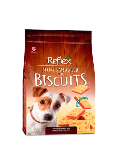 Reflex Peynirli Kare Sandviç Köpek Ödül Bisküvisi 350 G