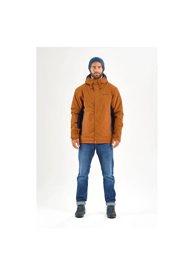 Vaude Rosemoor Outdoor Erkek Mont 41564 Fosforlu Turuncu Koyu Turuncu