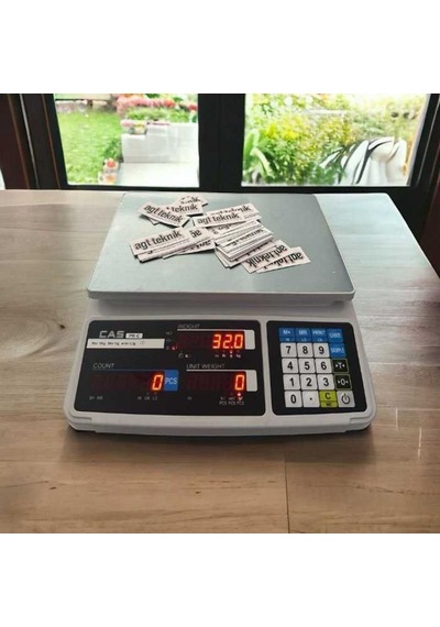 Cas Pr-30c Sayım Terazisi 30 Kg 1 Gr