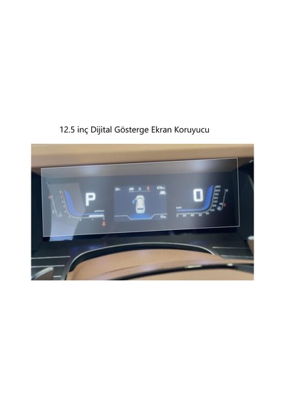 Ssangyong Torres Mat Ekran Koruyucu Multimedya Ve Gösterge ' Sadece Ekran Koruyucu