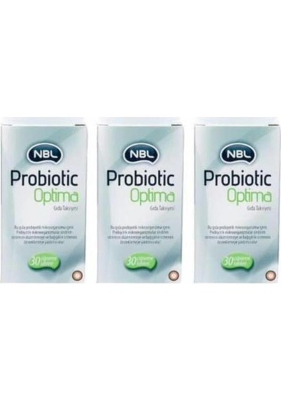 Nbl Probiotic Optima 30 Tablet 3 Adet