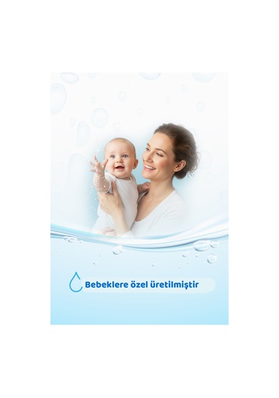 Giggles Pure Water Bebek Islak Havlusu %99 Saf Su Mendil 1 Paket 50 Adet Tekli