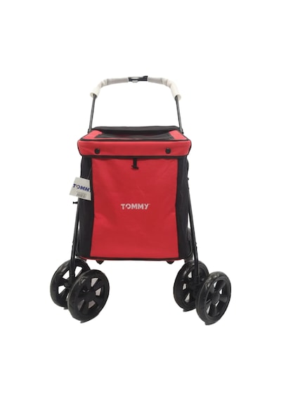 Tommy Evcil Hayvan Arabası Gri Kırmızı 102 62 105c Max 40kg