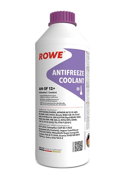 Rowe Hightec Antifreeze Coolant An-sf 12+ 1.5 L