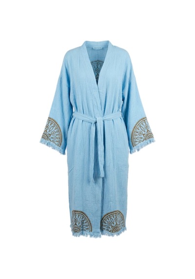 Brandsmiths Mandala Eye Kimono- Mavi