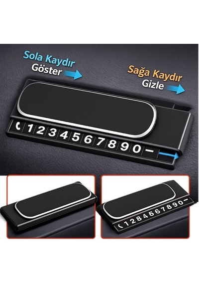 Kayar Kapaklı Torpido Üstü Fosforlu Numaratör
