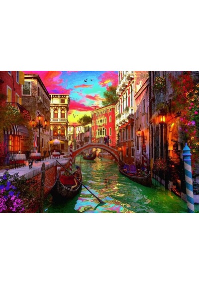 Ravensburger 1000 Parça Venice Romance Puzzle