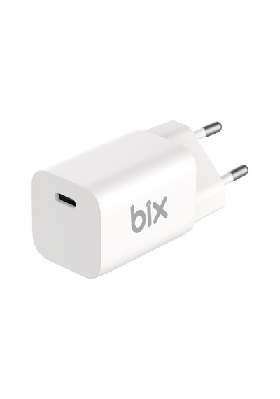 Bix Bx45g Gan Type-c Pd 45w Pps Mini Hızlı Şarj Cihazı Beyaz