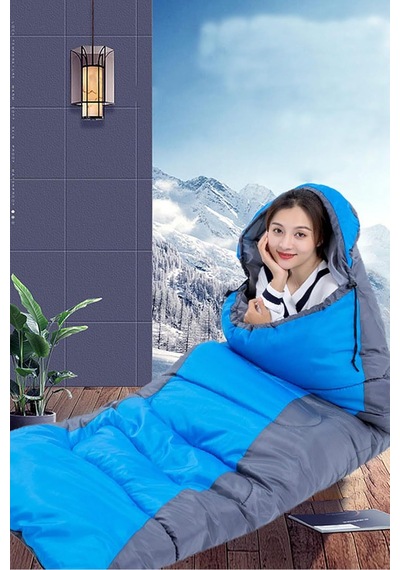 Efsane Kamp - Uyku Tulumu 1.6kg 0 C -+15 C Çok Renkli