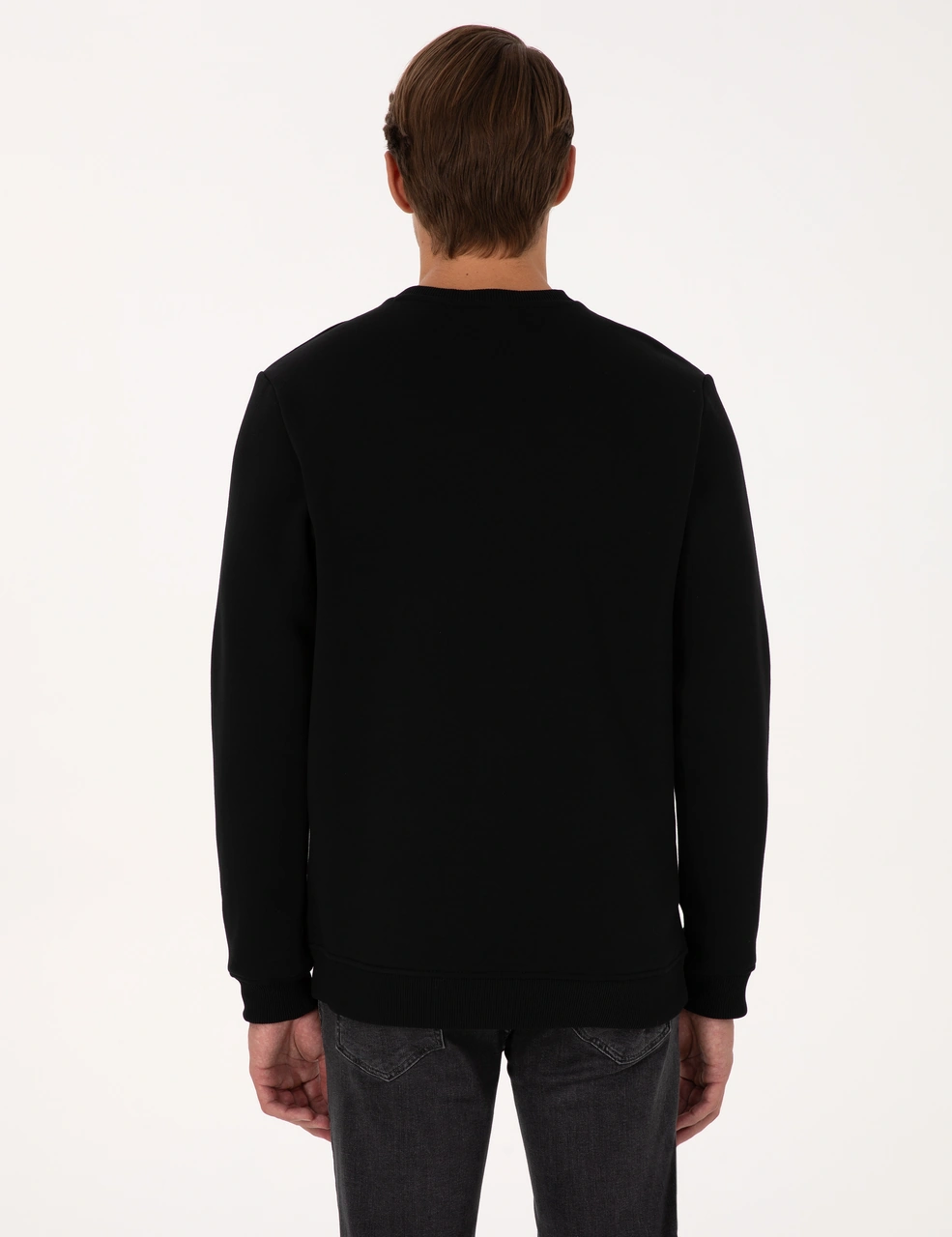 Pierre Cardin Erkek Siyah Sweatshirt 50313914-vr046 Siyah