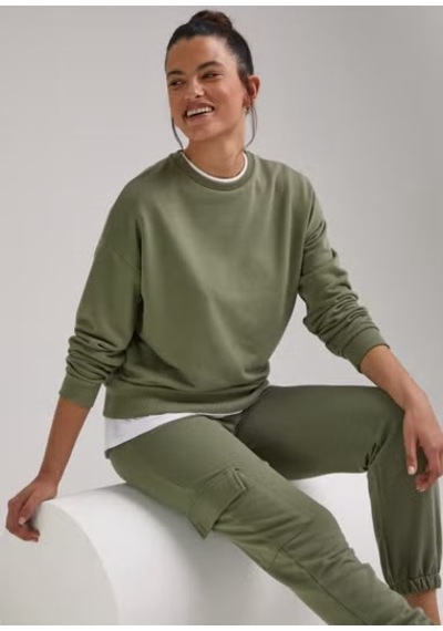 2531 Haki Kadın Sweatshirt -250 Haki