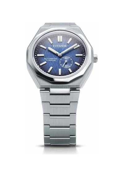 Citizen Zenshin 60 Super Titanium Small Seconds - Navy Blue Nk5020-58m Otomatik Erkek Kol Saati Çok Renkli