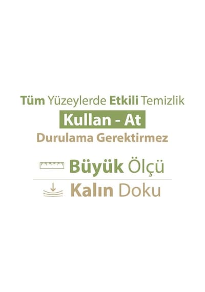 Turco Doğadan Pratik Temizlik Turco Doğadan Pratik Yüzey Temizlik Havlusu 8x100 800 Yaprak Diğer