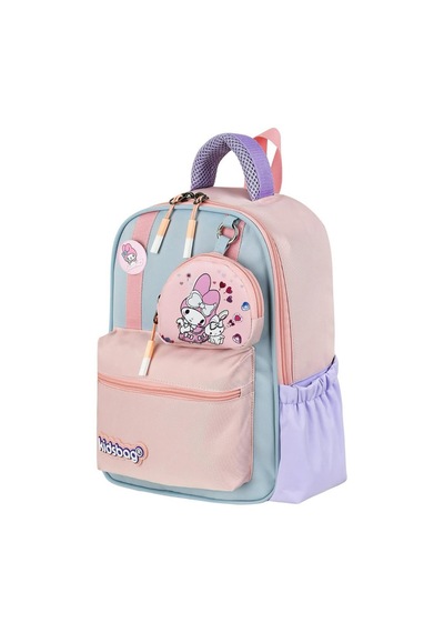 My Melody Baskılı Cüzdanlı Lüx Günlük Kreş Anaokulu Çantası Çok  Renkli