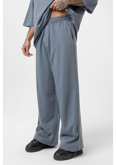 Süper Oversize Takım Füme
