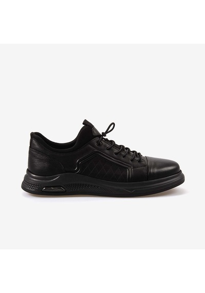 Kemal Tanca Bağcıklı Erkek Spor & Sneaker Ayakkabı 2530 Siyah