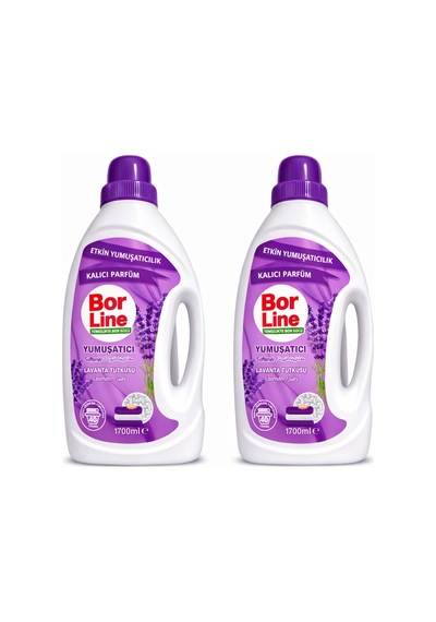 Borline Çamaşır Yumuşatıcı 1700 Ml Mor Çiçekler 2 Adet Diğer