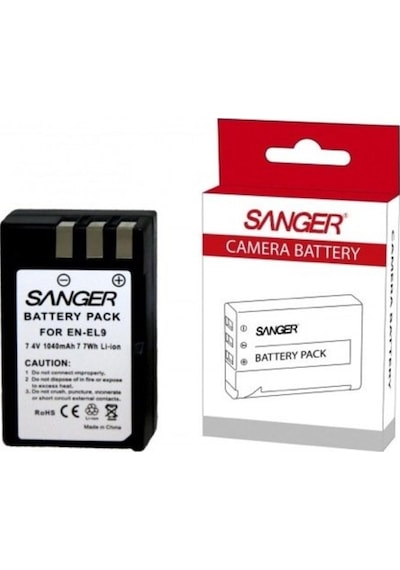 Sanger En-El9 Nikon Uyumlu Batarya