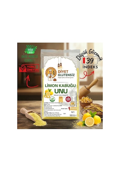 Glutensiz Limon Kabuğu Unu 100 G