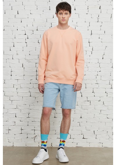 AC&Co / Altınyıldız Classics ERKEK YAVRUAGZI Standart Fit Normal Kesim Bisiklet Yaka Sweatshirt Yavruağzı AC&Co / Altınyıldız Classics ERKEK YAVRUAGZI Standart Fit Normal Kesim Bisiklet Yaka Sweatshirt Yavruağzı