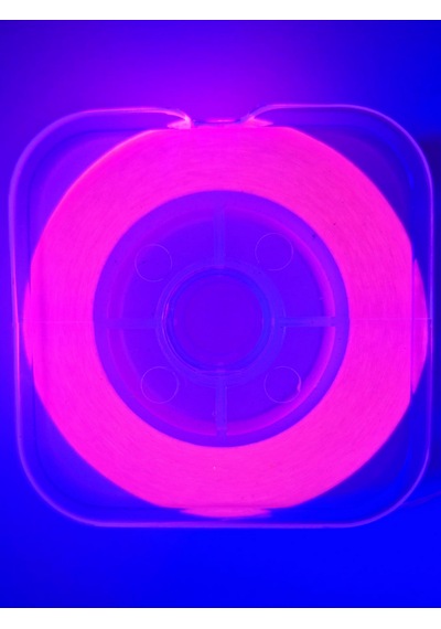 Ea genset Organze İp Çapari İpi Ultraviyole Uv Neon Pembe Makara