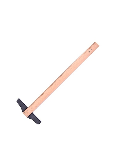 Hatas 01010 Tekniker T Tahta Cetvel 75 CM