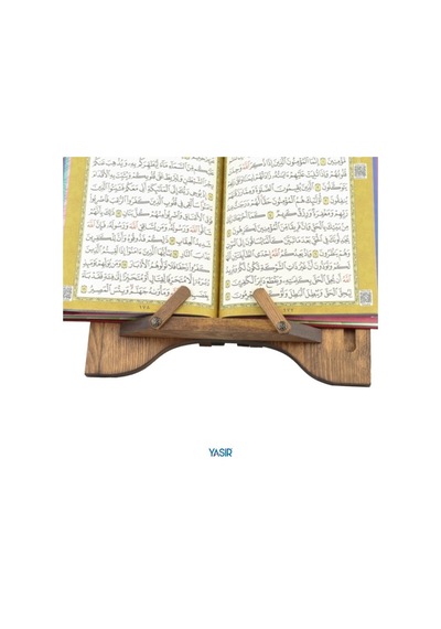 Ahşap Masa Üstü Rahle - Kuran Okuma Rahlesi - Berat Oymalı Rahle (551503932)
