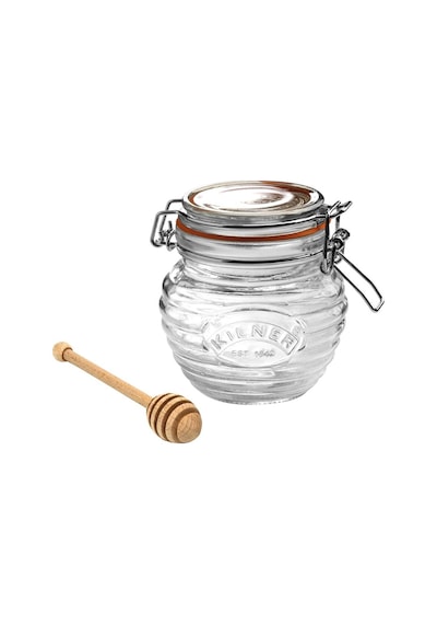 Kilner Ahşap Kepçeli Bal Kavanozu 400 ML