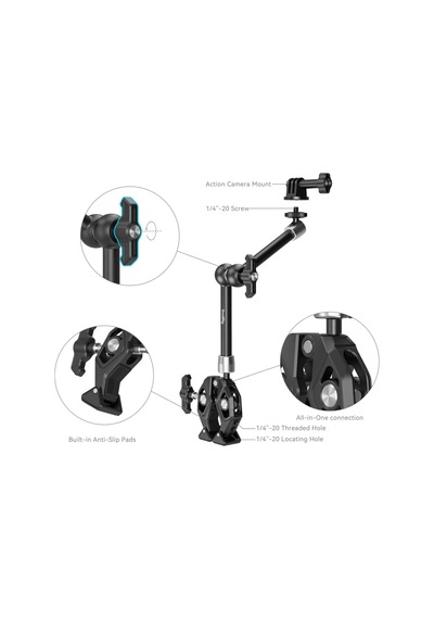 Smallrig 4454 Sihirli Kol İle Yengeç Şekilli Kelepçe