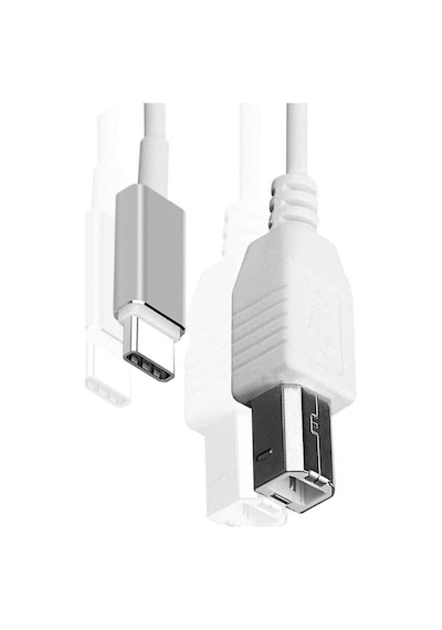 Telefonu Yazıcıya Bağlama Kablosu Type-c Yazıcı Kablosu Dönüştürücüsü Piyano Yazıcı Kablosu