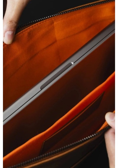 Ryoko Kyoto Folio 13" Deri Laptop Ve Günlük Evrak Kılıfı Evrak Çantası Kahverengi