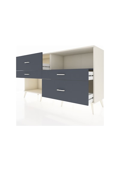 Hyperion Konsol Tek Raflı 4 Çekmeceli 176x44x99 Aytaşı-antrasit Aytaşı-antrasit Hyperion Konsol Tek Raflı 4 Çekmeceli 176x44x99 Aytaşı-antrasit Aytaşı-antrasit