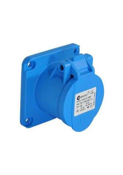 Tp Electric 3120 321 0970 3x16A Ip44 Makine Prizi Düz 70x70