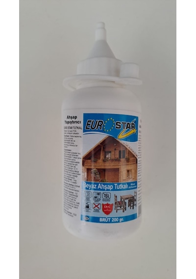 Euro Star Beyaz Ahşap Tutkalı 200 Gr.
