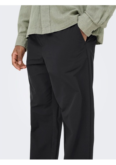 Only & Sons Sinus Tapered Erkek Siyah Pantolon 22037322-jbk