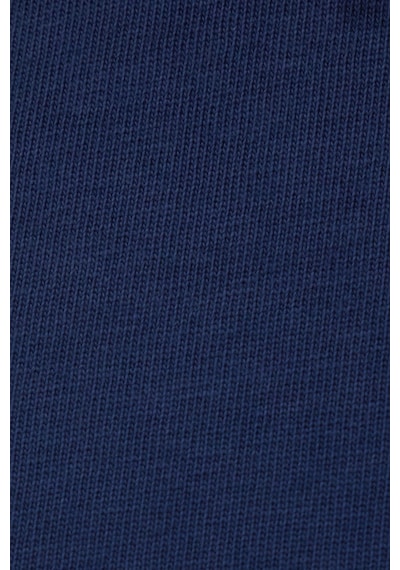 Tudors Erkek Regular Fit Klasik Kesim %100 Pamuk Bisiklet Yaka Lacivert Tişört-41590 Lacivert