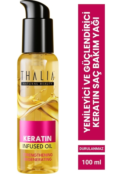 Thalıa Saç Bakım Yağı Keratın 100 Ml