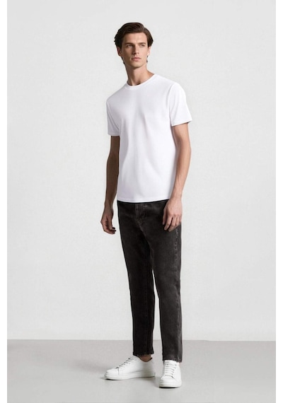 DeFacto %100 Pamuk Slim Cropped Fit Dar Kalıp Normal Bel Dar Paça Jean Pantolon D8766AX24AUNM36 DeFacto %100 Pamuk Slim Cropped Fit Dar Kalıp Normal Bel Dar Paça Jean Pantolon D8766AX24AUNM36