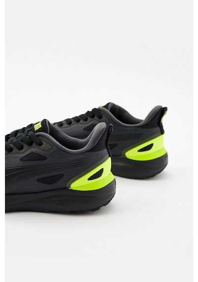 Puma Softride Cosmic Street Sliptech Erkek Sneaker - 40263205 - 40263201 - 40263202 Siyah - Sarı