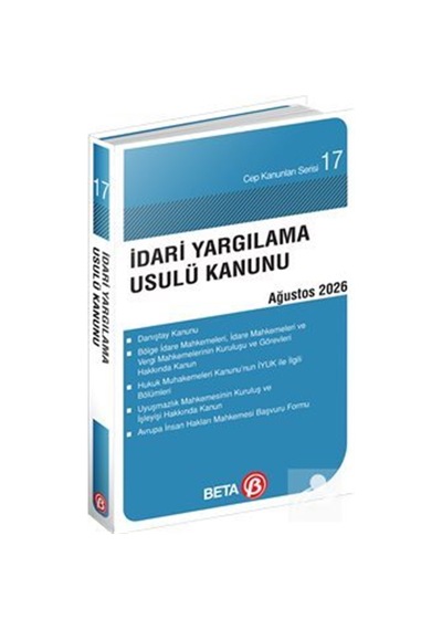 İdari Yargılama Usulü Kanunu / Cep Kanunu Serisi / Kolektif