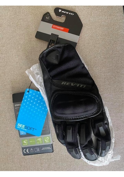 Revit Gloves Striker 3 Ladies Eldiven M Beden Fgs1481010 Siyah - Revit Motosiklet Eldiveni